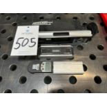 (3) Assorted Digital Measuring Instruments