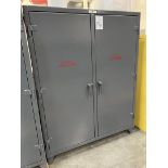 Stronghold 2-Door Shop Cabinet. 5'W x 6'6"T x 2'D
