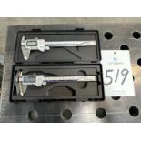 (2) Assorted Mitutoyo Coolant Proof 6" Digital Calipers