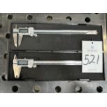(2) Assorted Mitutoyo Coolant Proof 12" Digital Calipers