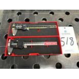 (2) Assorted 6" Digital Calipers
