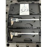 (2) Mitutoyo CD-P8"S Coolant Proof 8" Digital Calipers