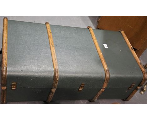 Wood bound cabin trunk. Not available for in-house P&amp;P 