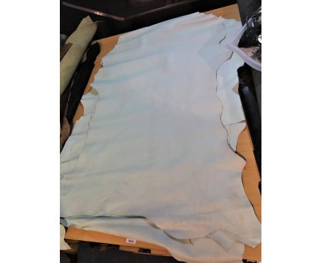 Five small light blue hides. P&amp;P Group 3 (£25+VAT) 