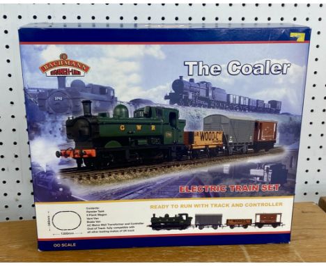 Bachmann Branch-Line 'The Coaler' Electric Train Set, boxed. Ready to run with track and controller.