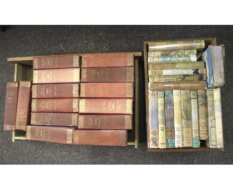A collection of vintage books. Including Ralph Dutton 'Wessex', a set of Charles Dickens books, etc.