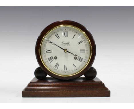 Comitti of London mantel clock, 20cm 