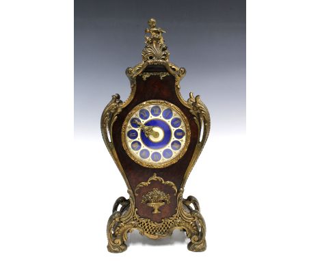 French style mantle clock, 44cm 