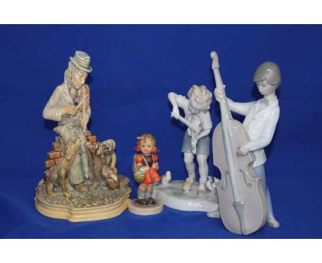 SELECTION OF LLADRO, GOEBEL AND OTHER FIGURES
including two Lladro figures, a Nao figure, etc 