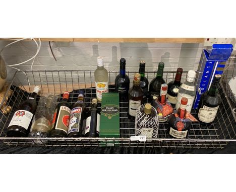 QTY OF ALCOHOL INCLUDING BRANDY &amp; CHAMPAGNE