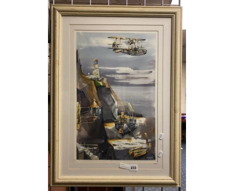 INCHES ROBERTSON LIMITED EDITION PRINT ''SKYE PATROL'' NO 208 - 53 X 33.5 CMS APPROX PICTURE ONLY
