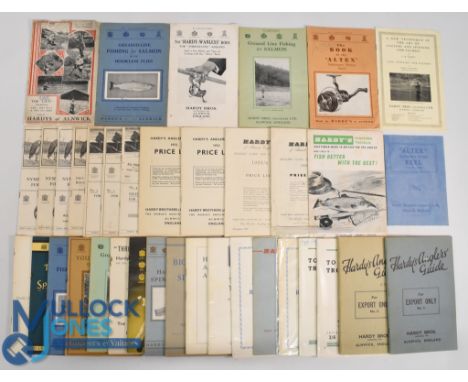 A quantity of Hardy's of Alnwick Guides, Catalogues, Price Lists and Publications from the thirties onwards to include The LR