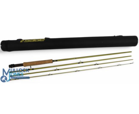 Sage USA Pulse 690-4 3 5/16oz Graphite IIIe Technology carbon trout fly rod, 9ft 4pc line 6#, alloy uplocking reel set with w