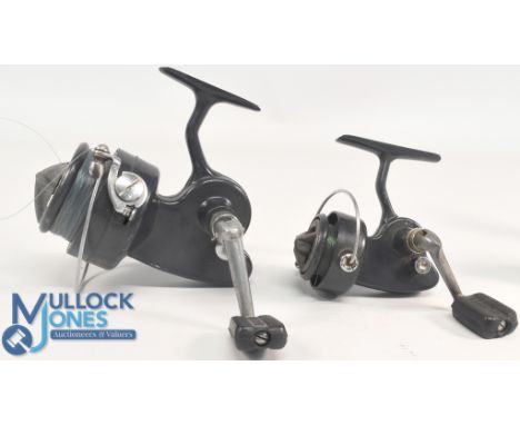 Alcedo made in Italy 2CS LHW fixed spool reel, good bail, spool tensioner, push button on/off check, runs well. Alcedo Italy 