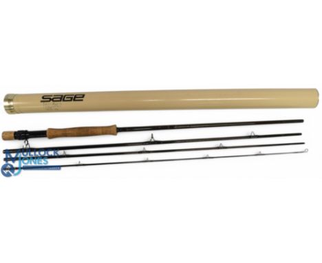Sage USA RPL 796-4 Graphite III 3 9/16oz carbon trout fly rod, 9ft 6" 4pc line 7#, alloy double uplocking reel seat with figh
