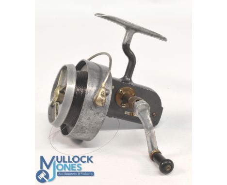 Hardy Bros "The Altex" alloy fixed spool reel No 2 Mk V LHW, good bail, alloy spool, slight catch, light wear