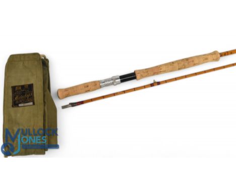 Hardy Alnwick "The Perfection" Palakona split cane trout fly rod No H6910, 11ft (with factory fitted extension), 2pc, alloy u