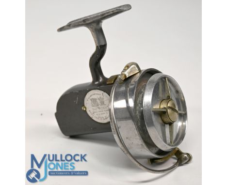 Hardy Bros "The Altex" No 2 Mk V LHW alloy fixed spool reel, good bail, alloy spool and tensioner, on/off check, light use, r