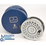 Hardy Bros "The Marquis" Salmon No 2 fly reel, 4 1/8" ventilated spool, 2 screw latch, black handle,