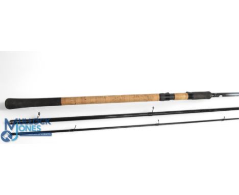Shimano Stradic Match 390 carbon rod, 13ft 3pc, 22" handle, cork/composite uplocking reel seat, lined stand off rings, MCB. L