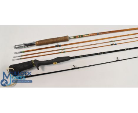 Abu Conolon Graphite Bait Casting rod CNC 60-M, 6ft 2pc, medium action up to 30g lures, Fuji screw reel seat, lined rings thr