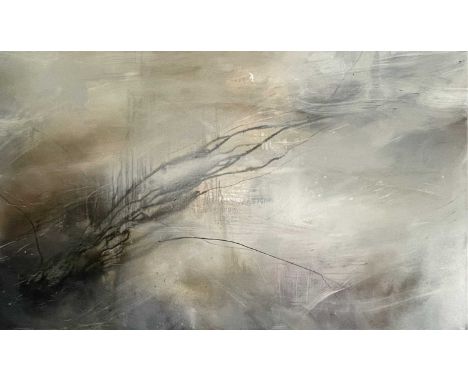 Juliette PAULL (1983)Morning Haze OIl on canvas Signed, inscribed and dated 2011 to verso 91 x 152cmWith Kestle Barton sales 