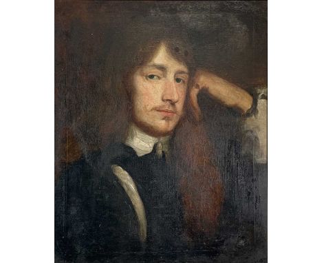 Portrait of a RoyalistOil on canvas60x50cmCondition report: We believe this to be mid 19th century, under a UV lamp one can s