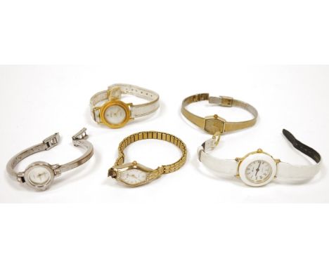 Ladies Zeon Timex wristwatch and three others