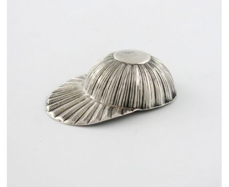 A George III silver jockey-cap caddy spoon, no apparent maker's mark, Birmingham 1798, conventional form, with fluted decorat