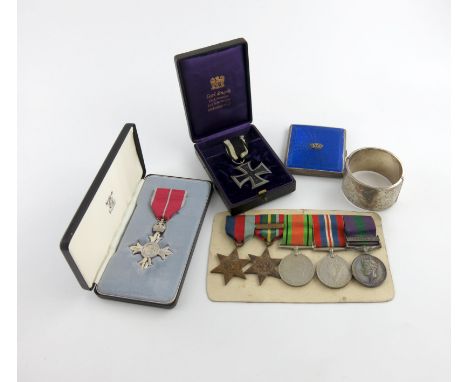 A group of five medals to Captain N.T. Crompton Royal Artillery, comprising: 1939-45 Star, Pacific Star with Burma Clasp, Def