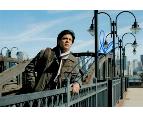 TV Film Shah Rukh Khan signed 12x8 colour photo. Also known by the initialism SRK, is an Indian actor, film producer, and tel