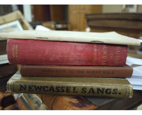 Crawhall (Joseph) Newcassel Sangs, sml. 4to, original printed boards, illus., Newcastle 1888; The Seige & Storming of Newcast