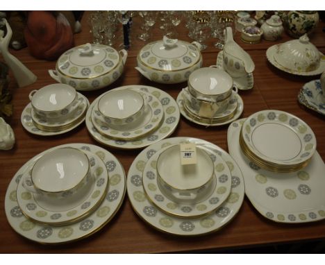 A thirty-eight piece Spode 'Gothic' dinner service.