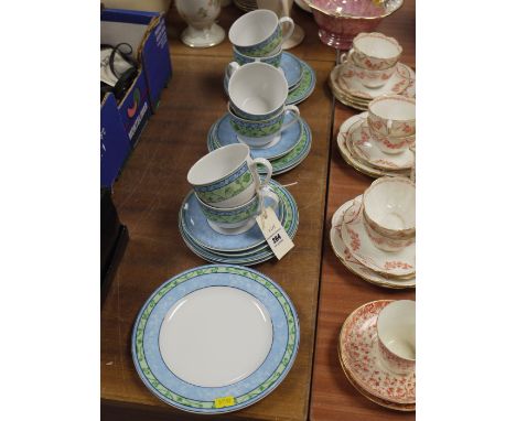 A Wedgwood 'Home' pattern part tea service.
