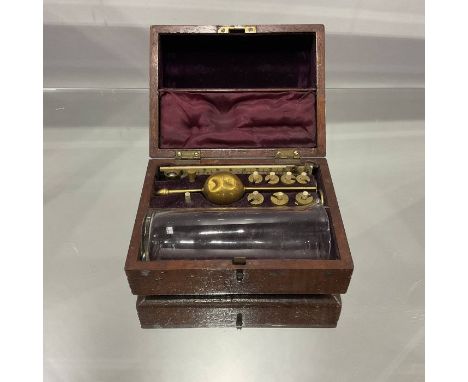 A Sikes Hydrometer by S Palliser Wolverhampton in original case