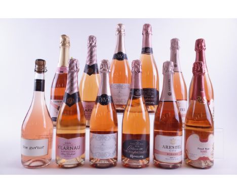 12 BOTTLES SPANISH ROSÉ SPARKLING WINEFélix Solis the guv'nor; Marqués de la Concordia Federico Paternina Organic Brut 2021; 