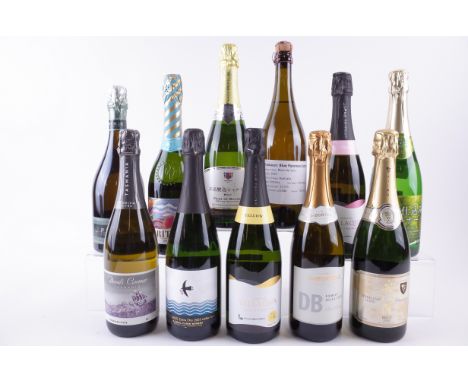 11 BOTTLES JAPANESE, CHILEAN AND AUSTRALIAN SPARKLING WINEDevil's Corner Premium Cuvée NV; Camel Farm Winery Bacchus Extra Dr