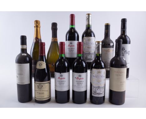 10 BOTTLES RED WINE AND 2 BOTTLES PROSECCONatale Verga Barolo 2011; Louis Jadot Les Roches Rouges Mâcon 2012; Penfolds 3 x Ka