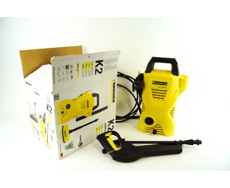A K2 compact pressure washer, in box