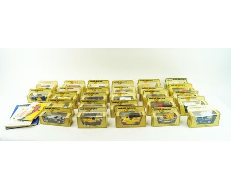 A group of model cars