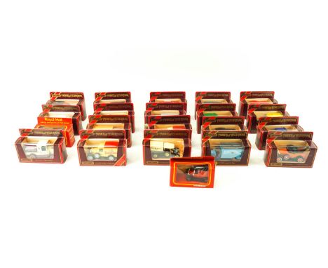 A group of model cars