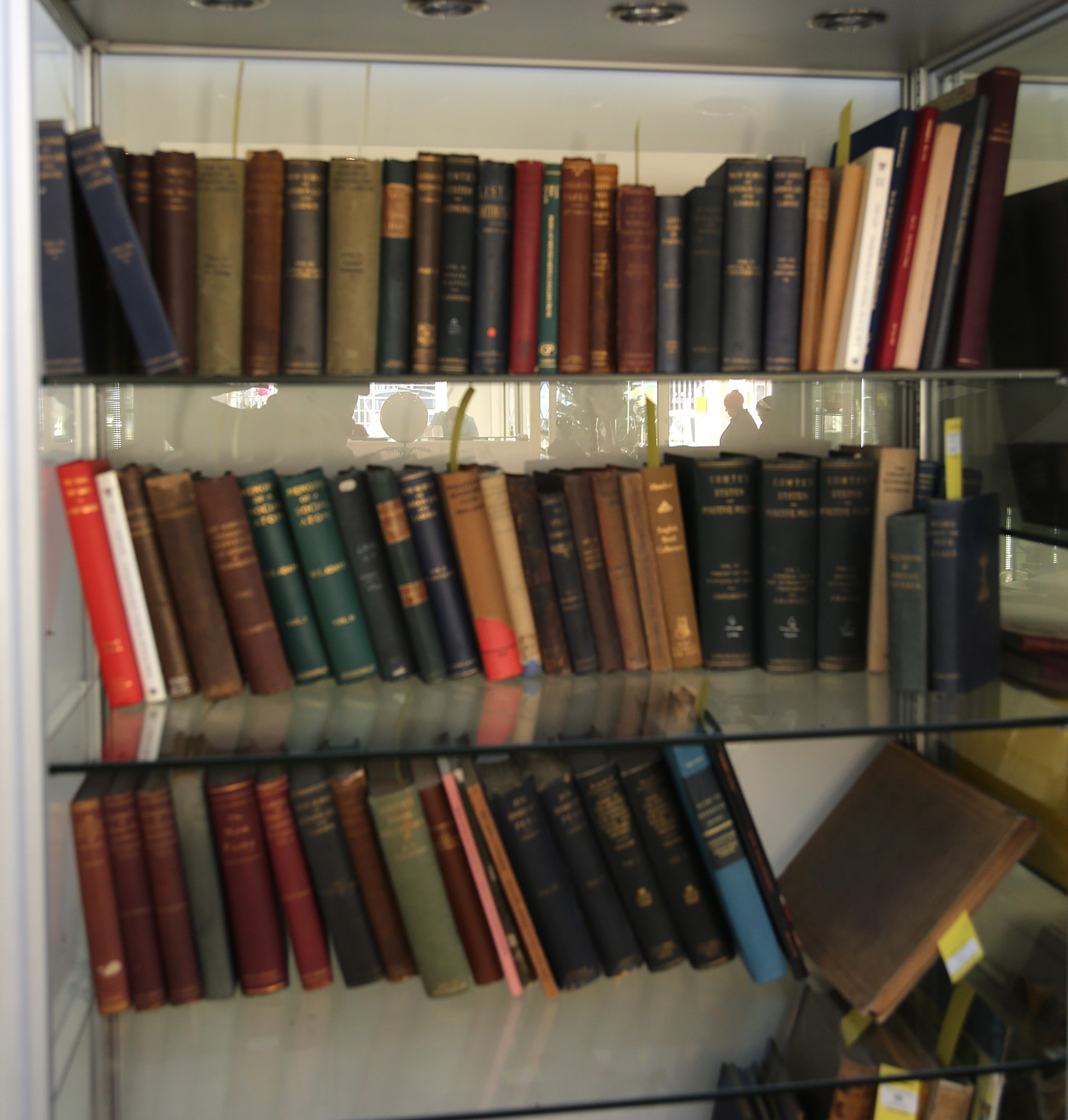 A miscellaneous collection of antiquarian books and references. (qty)