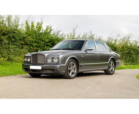 The Arnage T can lay claim to the title of world's fastest saloon, needing all but the last two spots on its 170mph speedomet