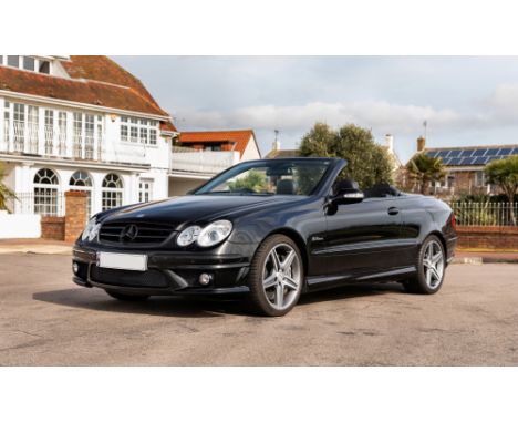 The Mercedes-Benz CLK 63 AMG convertible is a rare breed, with only 20 examples delivered to the UK, making it an exclusive g