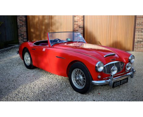 The Austin Healey 3000 Mk. I was produced between 1959 and 1961. Under the bonnet, the Austin Healey 3000 Mk. I featured a 2.
