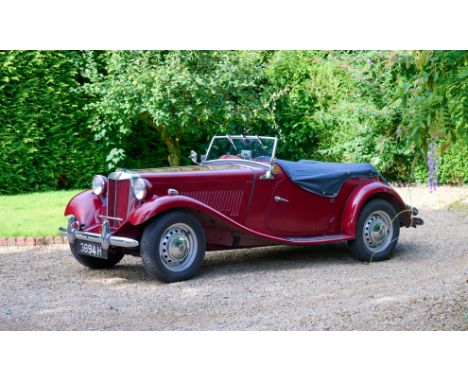 The penultimate T-Series Midget, the TD, appeared in 1949. A continuation of the 1930s designed TC, The TD heralded some well