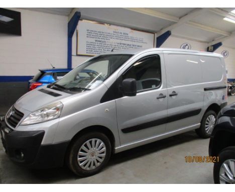 Make &amp; Model: Fiat Scudo Comf 90 M-JET SWBDate of Reg: FE58 RHZColour: Greycc: 1560MoT: 19-11-2021Fuel Type: DIESELMileag