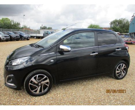 Make &amp; Model: Peugeot 108 Allure TopDate of Reg: AJ64 TVDColour: Blackcc: 1199MoT: 08-01-2022Fuel Type: PETROLMileage: 38