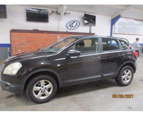 Make &amp; Model: Nissan Qashqai Visia 2WDDate of Reg: CU07 BVJColour: Blackcc: 1598MoT: 16-03-2022Fuel Type: PETROLMileage: 