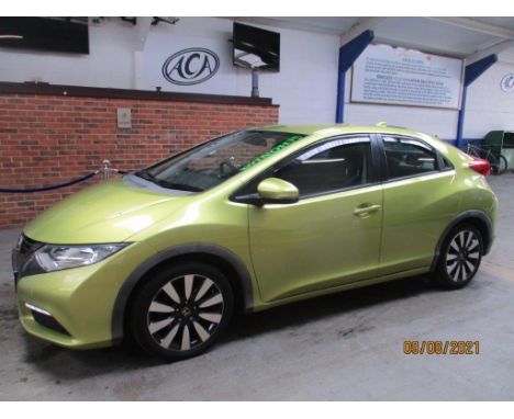 Make &amp; Model: Honda Civic I-Vtec SEDate of Reg: AU12 XWDColour: Yellowcc: 1798MoT: 21-02-2022Fuel Type: PETROLMileage: 10